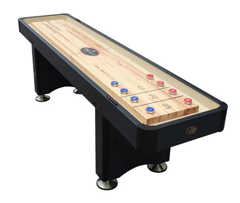 Table Shuffleboard With Triangle