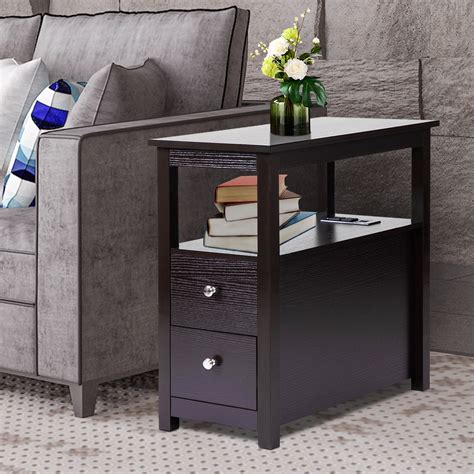 Table Side Table With Drawer