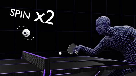 Table Tennis Generate More Spin