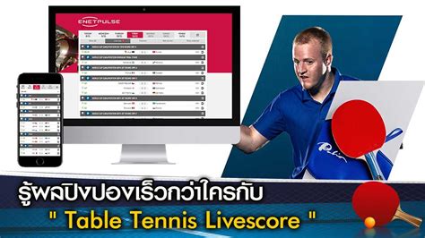 table tennis live score liga pro