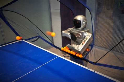 table tennis training robot