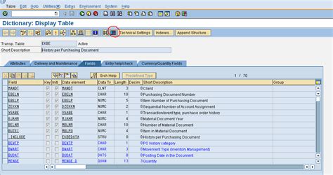 table to find invoice number in sap