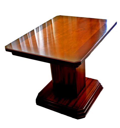 Table With Column Base