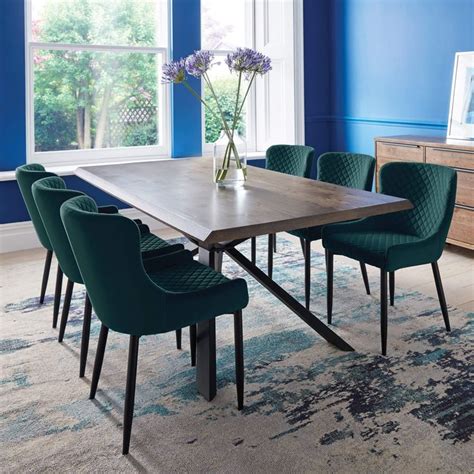 Table With Green Chairs