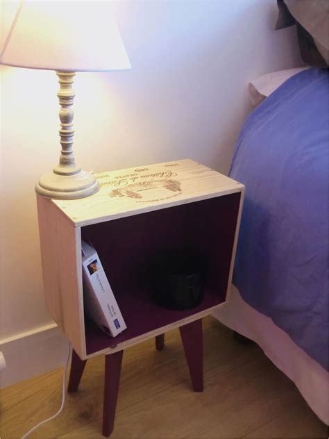 Table de chevet en plaqué chêne BRUNA table de chevet alinea