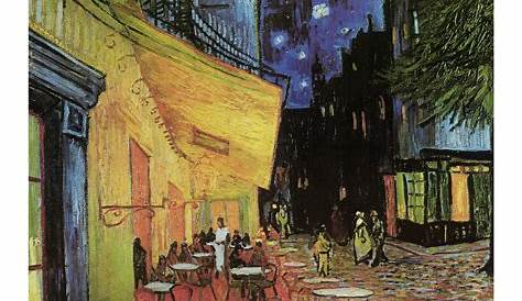 Tableau Cafe De Nuit (naar Vincent Van Gogh) Art, Painting, Kunst