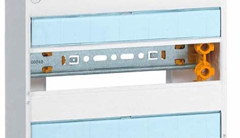 Tableau Electrique Nu électrique LEXMAN 1 Rangée 9 Modules Leroy Merlin