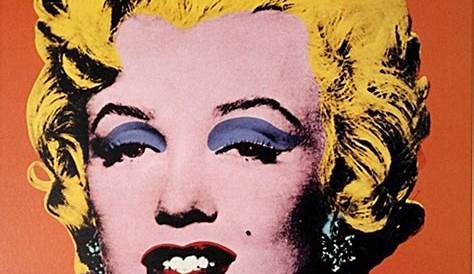 Tableau Maryline Monroe Andy Warhol ANDY WARHOL MARILYN MONROE , 1967 Sérigraphie En Couleurs