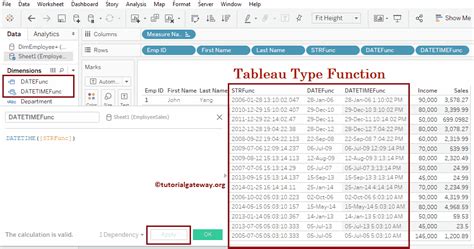 Tableau Convert Bin To String