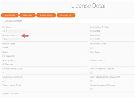 tableau offline license activation