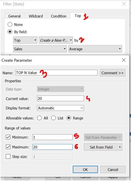 Tableau Parameter To Select Filter