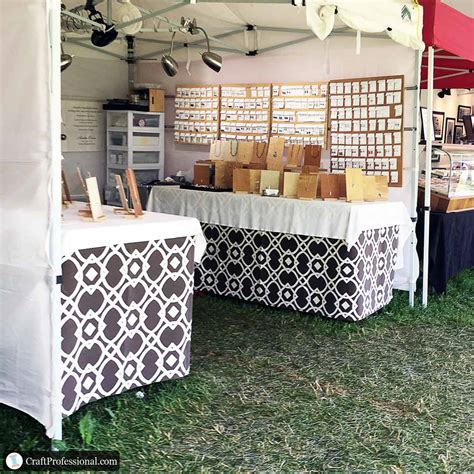 Tablecloth Display Ideas