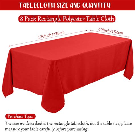 Tablecloth For 8 Ft Rectangular Table