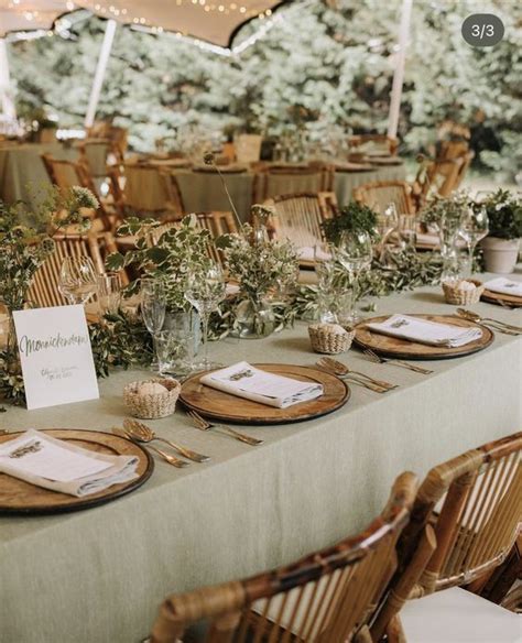Tablecloth Ideas For Rustic Wedding
