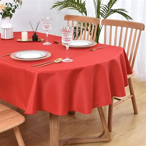 Tablecloth Red Color