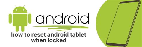 Tablet Android Locked