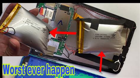 Tablet Battery Bloated