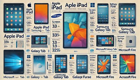Tablet Brand List