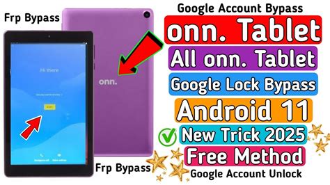 Tablet Google Account Bypass