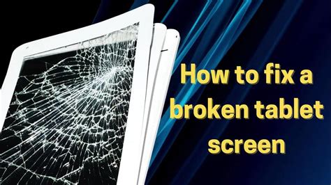 Tablet Screen Broken But Not Cracked