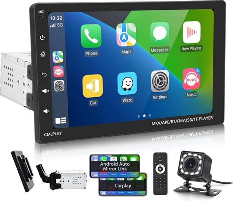  62 Most Tablet Touch 9 Bluetooth Android Apple Carplay   Retrocamera Popular Now