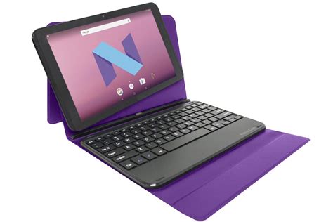 Tablet With Docking Keyboard Case