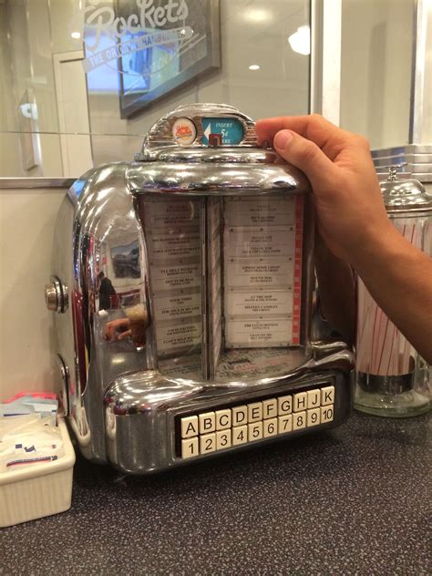 Tabletop Diner Jukebox