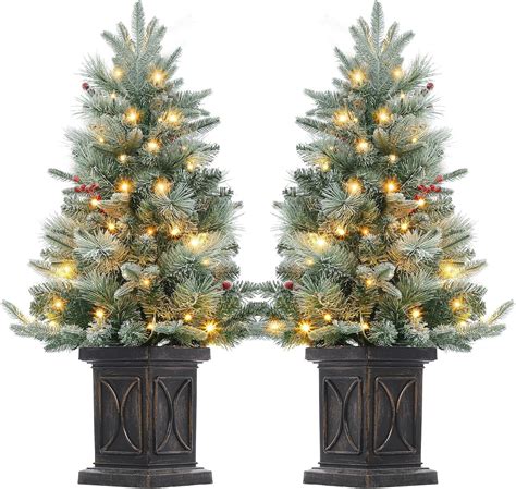 Tabletop Potted Christmas Tree