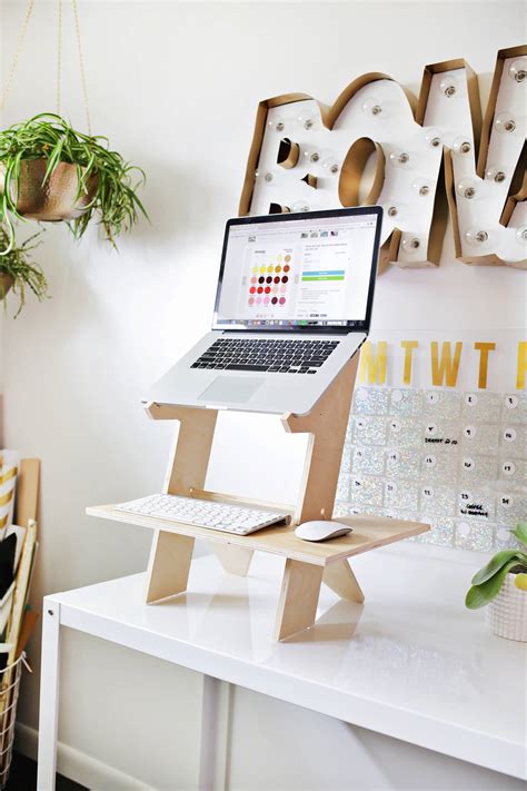 Tabletop Standing Desk Diy