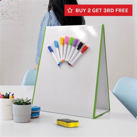 Tabletop Whiteboard Easel