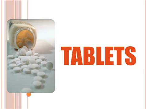 Tablets Definition Pdf