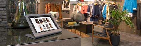 Tablets In Retail Store