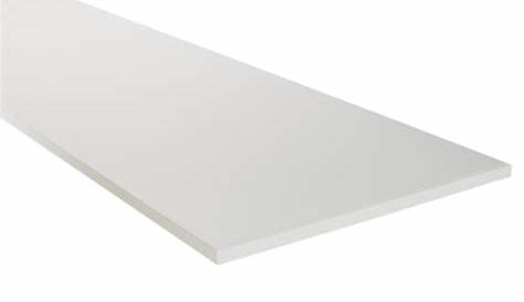 Tablette Melamine Blanc 22mm Mélaminé HYPER BRICO