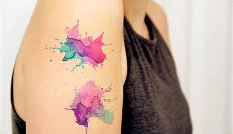 35 tatouages Aquarelles