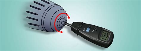 Tachometer Contact Measurement