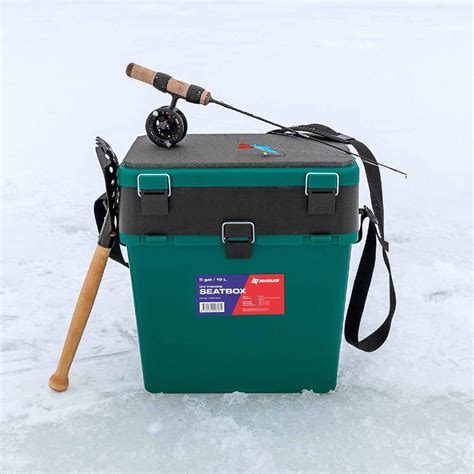 tackle box for tip down ice fishing