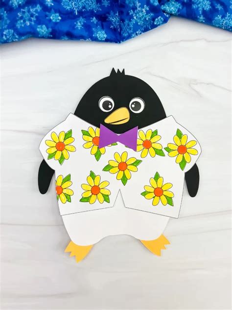 Tacky The Penguin Printable Template