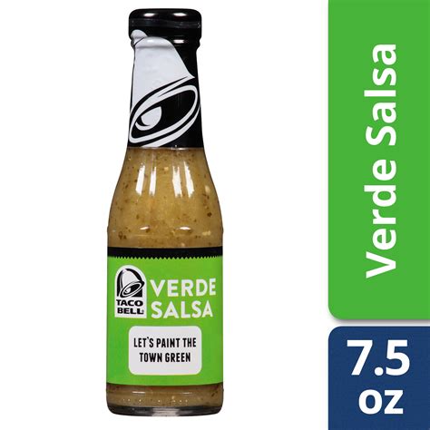 taco bell chili verde sauce