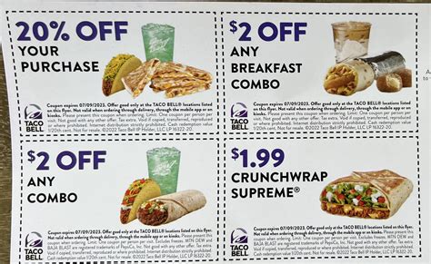 Taco Bell Coupons