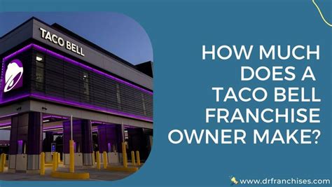 taco bell franchise owner salary