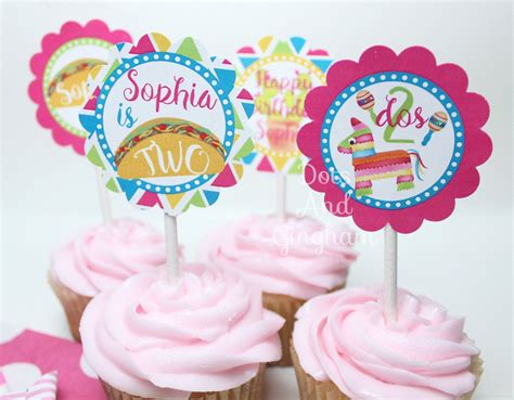 Taco Cupcake Topper Printable