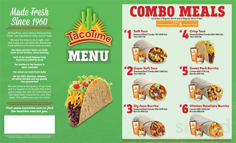 taco time menu near me prices