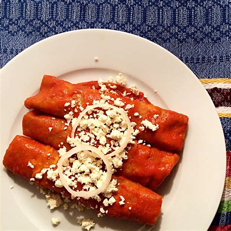 Tacos Enchiladas Rojas