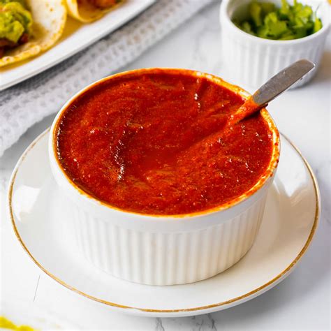 Tacos Red Salsa