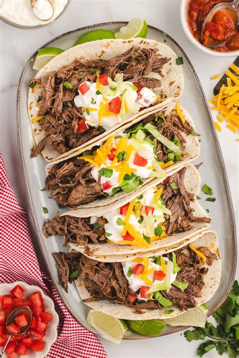 Tacos With Chuck Roast