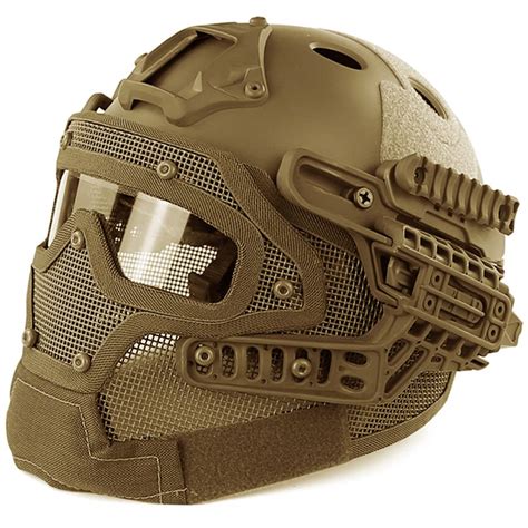 tactical full face helmet