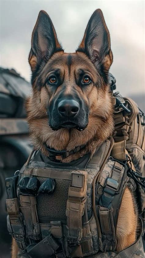 Tactical German Shepherd