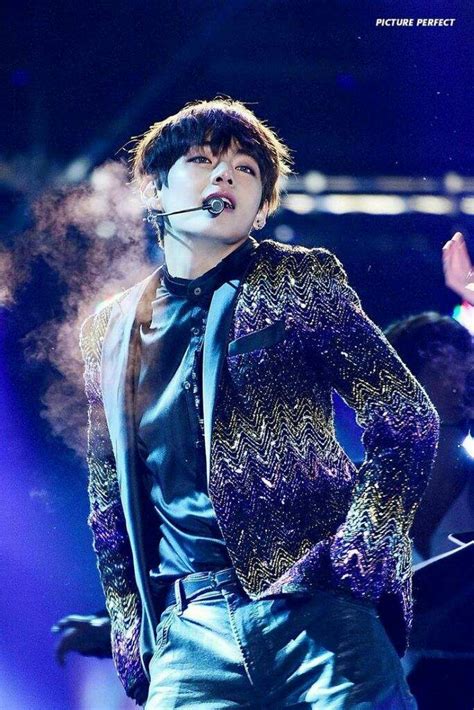 Taehyung On Stage With Army