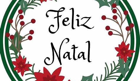 Feliz natal adesivo redondo sticker ideal para painéis decorativos png