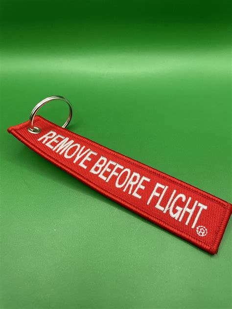 Tag Bag Remove Before Flight